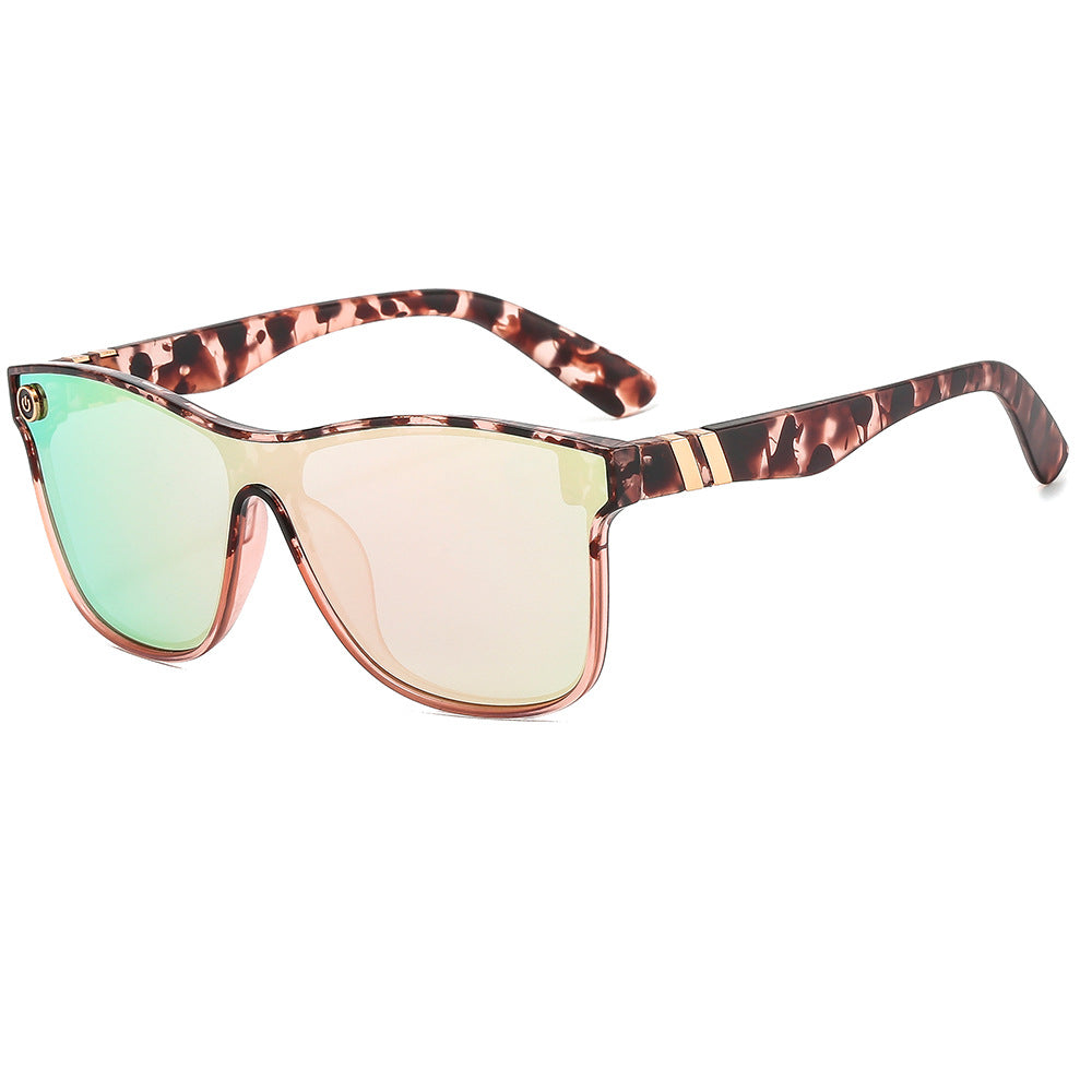 Wholesale PC Real Film One-piece UV Protection Cycling Sunglasses